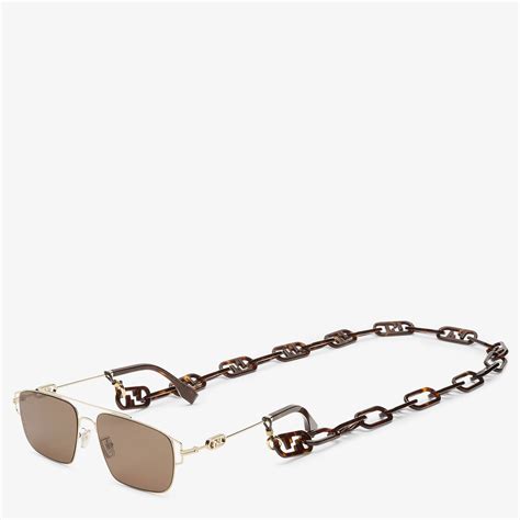 fendi eyeglass chain|fendi rimless glasses.